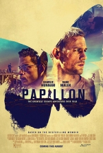 Cartaz oficial do filme Papillon (2018)