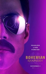 Cartaz oficial do filme Bohemian Rhapsody