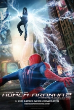 Cartaz oficial do filme O Espetacular Homem-Aranha 2: A Ameaça de Electro