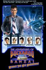 Cartaz oficial do filme As Aventuras de Buckaroo Banzai