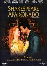Cartaz oficial do filme Shakespeare Apaixonado
