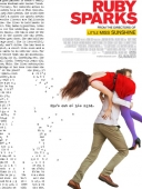 Cartaz oficial do filme Ruby Sparks - A Namorada Perfeita