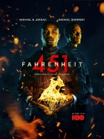 Cartaz oficial do filme Fahrenheit 451 (2018)