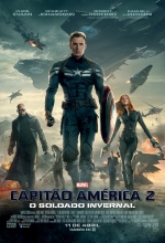 Cartaz oficial do filme Capitão América 2 - O Soldado Invernal