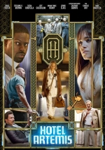 Cartaz oficial do filme Hotel Artemis