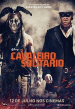 Cartaz oficial do filme O Cavaleiro Solitário