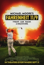 Cartaz oficial do filme Fahrenheit 11/9