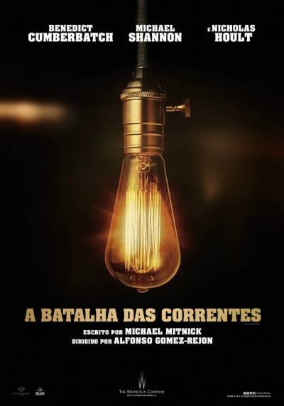Cartaz oficial do filme A Batalha das Corrente