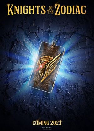 Cartaz oficial do filme Cavaleiros do Zodíaco (2023)