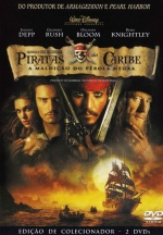 Cartaz oficial do filme Piratas do Caribe: A Maldição do Pérola Negra