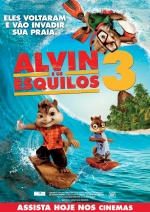 Cartaz do filme Alvin e Os Esquilos 3
