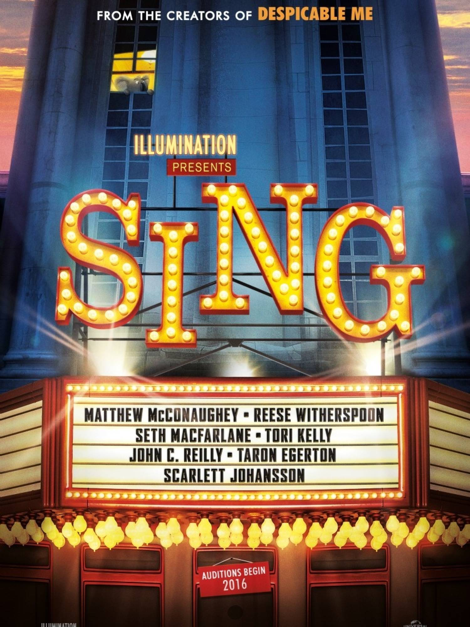 Resultado de imagem para Sing – Quem Canta Seus Males Espanta