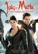 Cartaz oficial do filme João e Maria: Caçadores de Bruxas