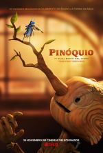 Cartaz do filme Pinóquio por Guillermo del Toro