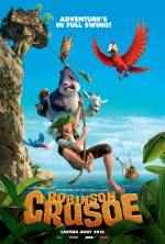 Cartaz do filme As Aventuras de Robinson Crusoé