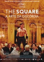 Cartaz oficial do filme The Square - A Arte Da Discórdia