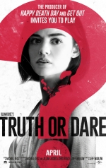 Cartaz oficial do filme Blumhouse&#039;s Truth or Dare