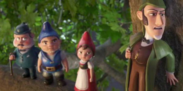 Imagem do filme Gnomeu e Julieta: O Mistério do Jardim