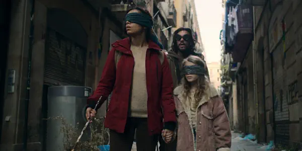 Imagem do filme Bird Box Barcelona