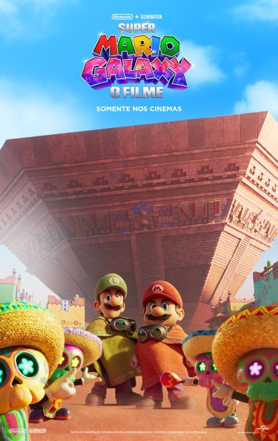 Cartaz do filme Super Mario Galaxy: O Filme
