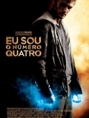 Cartaz oficial do filme Eu Sou o Número Quatro