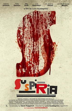 Cartaz oficial do filme Suspíria - A Dança do Medo (2018)