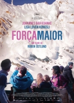 Cartaz oficial do filme Força Maior