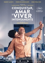 Cartaz oficial do filme Conquistar, Amar e Viver Intensamente