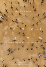 Cartaz oficial do filme Human Flow: Não Existe Lar Se Não Há Para Onde Ir