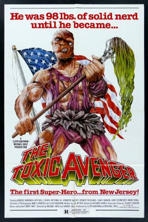 Cartaz oficial do filme O Vingador Tóxico