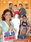 Cartaz oficial do filme Julio Sumiu