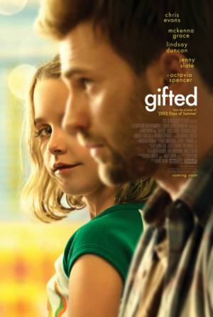 Cartaz oficial do filme Gifted
