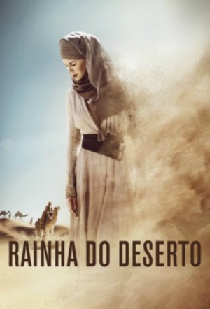 Cartaz oficial do filme Rainha do Deserto