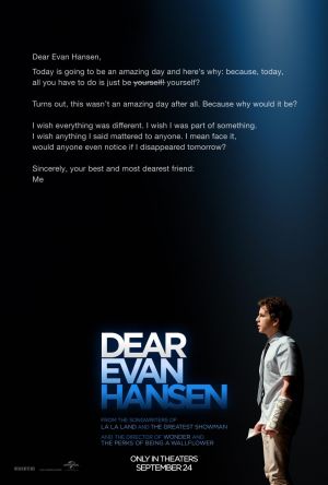 Cartaz do filme Querido Evan Hansen