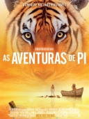 Cartaz oficial do filme As Aventuras de Pi