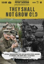 Cartaz oficial do filme They Shall Not Grow Old 