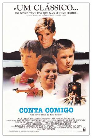 Cartaz oficial do filme Conta Comigo