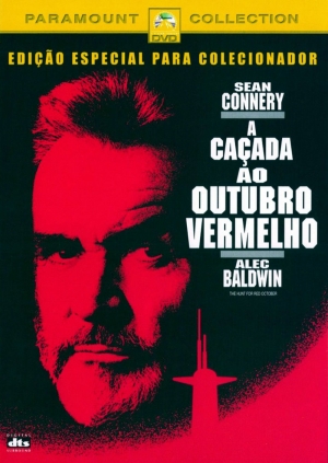 Cartaz oficial do filme A Caçada ao Outubro Vermelho