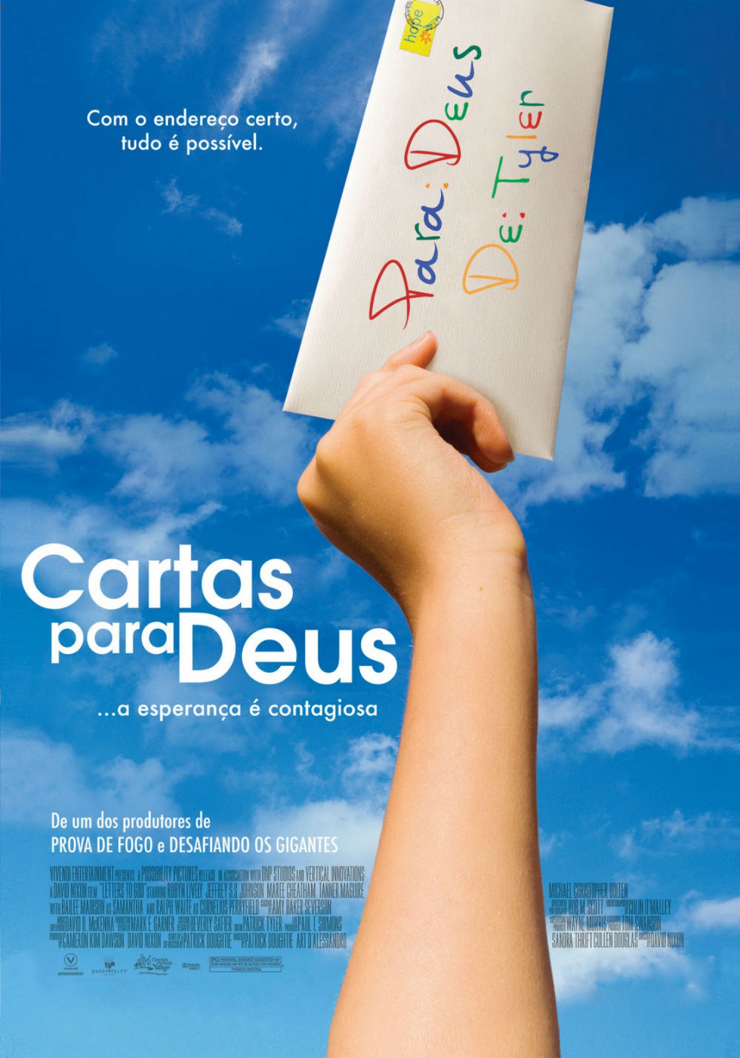 Cartas para Deus (2010) Trailer dublado