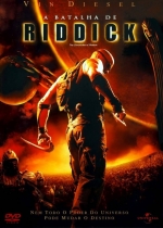 Cartaz oficial do filme A Batalha de Riddick