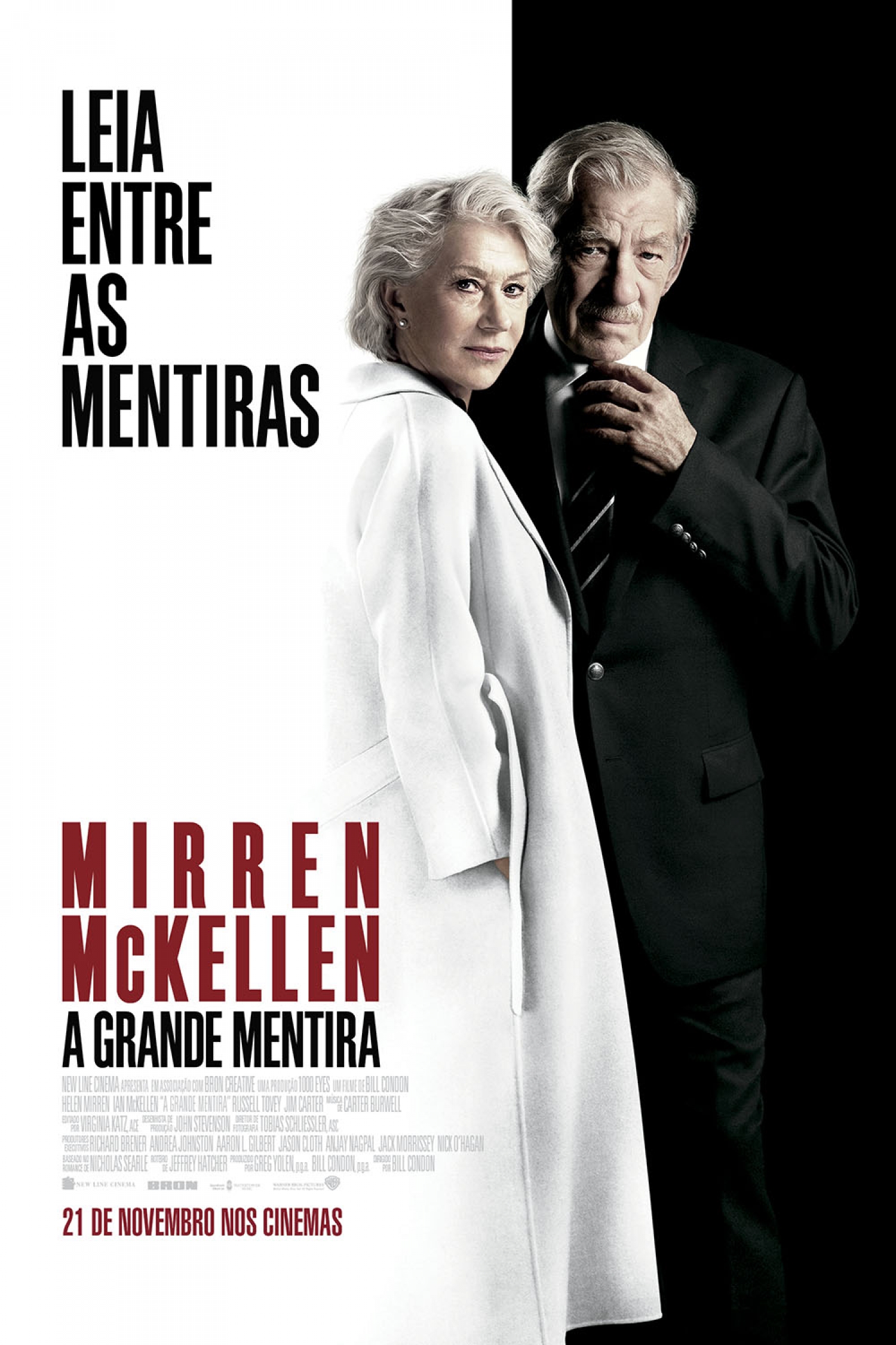 A Grande Mentira | Ian McKellen e Hellen Mirren em novo trailer