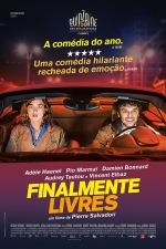 Cartaz oficial do filme Finalmente Livres