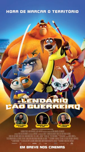 Cartaz do filme O Lendário Cão Guerreiro