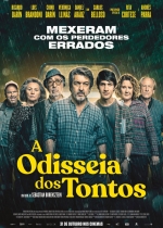 Cartaz oficial do filme A Odisseia dos Tontos