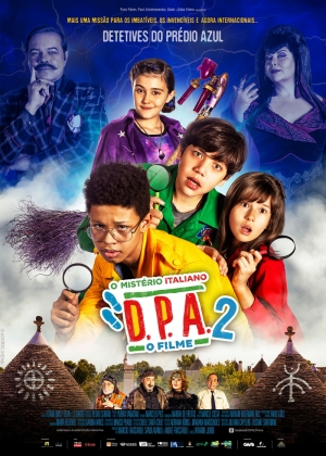 Cartaz oficial do filme DPA - O Filme 2: O Mistério Italiano