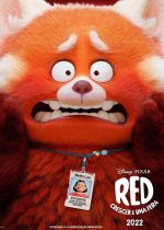Cartaz oficial do filme Red: Crescer é uma Fera