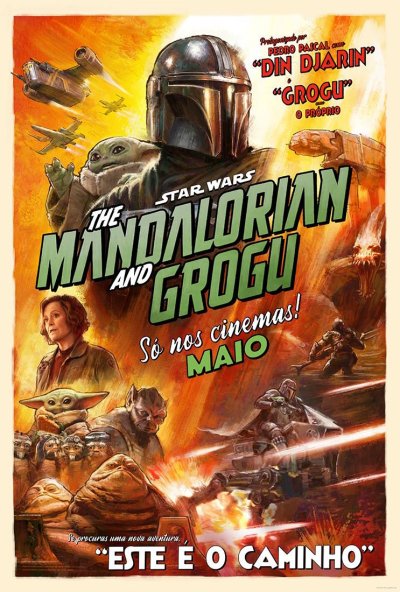 Cartaz do filme Star Wars: O Mandaloriano e Grogu