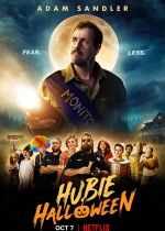 Cartaz oficial do filme O Halloween do Hubie
