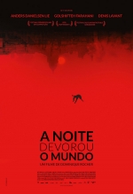 Cartaz oficial do filme A Noite Devorou o Mundo