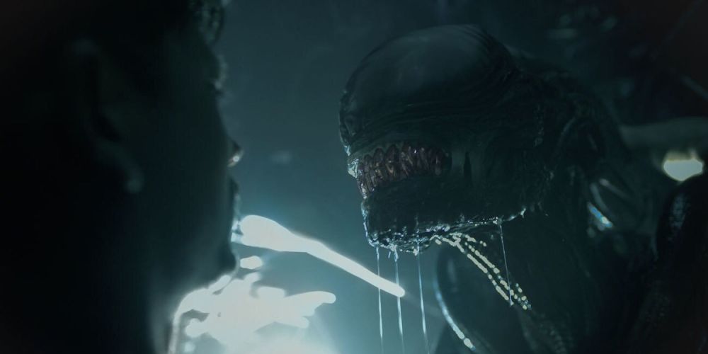 Xenomorph da 20th Century Studios&#039; em Alien: Romulus